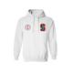 University Team Spirit Uniforms Hoodie with Custom Embroidery Logo and Comfortable Fit
