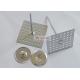 2-1/2 Perforated Base Insulation Hangers Fixing Acoustic Insulation Materials