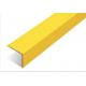 FRP Anti Slip Stair Nosing Anti Slip Mat Surface Coating Resin Iso AS4586 For Oilfield Stair