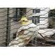 Knotted Stainless Steel Aviary Mesh High Safety Good Fire Prevention Properties