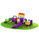 All Plastic Outdoor Climbing Equipment / Plastic Outdoor Toys With Shorter Platform