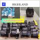 Cast Iron LMF30 Hydraulic Motor For Overload Test Of Combine Harvester