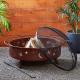 Customized Metal Stamping Steel Fire Pit  Corten Steel Firebowl 3mm Thickness