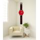 25A014 Beautiful Watch Design 500*500mm Vinyl Wall Sticker Clock for Home Wall