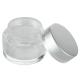 10g PMMA Plastic Jar For Elegant Eye Catching Beauty Essentials Packaging