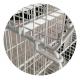 Wire Mesh Storage Cages Steel Q235 Material