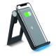 2 Coils Foldable Qi Wireless Charging Stand 10W 7.5W Fast Charge