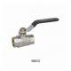 Forging Brass Ball Valve 10013 with Nickel plating 25Bar in full size