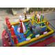 Quadruple Stitching Inflatable Play Center Pleasant Goat Theme Outdoor