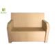Corrugated Recycle Simple Cardboard Chair For Household Commercial