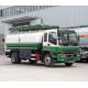 Q235 Carbon Steel Petrol Tanker Truck , Diesel Delivery Truck For ISUZU Oil Refiller Tank