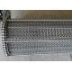 Aisi 304 Spiral Chain Link Conveyor Belt For Dry Nuts Roasting Machine