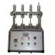 Stable Rubber Testing Machine , Rubber / Leather Fabric Color Shedding Level Tester