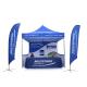 10 ft Outdoor Aluminum Hexagonal Bracket fold tent Structure Used Trade Show Tent For Commercial Event