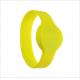 Access Control RFID Chip Wristband Oval Shaped Watch Dial Silicone Material