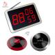 Hot sale long range wireless restaurant waiter service electronic number display system with call button
