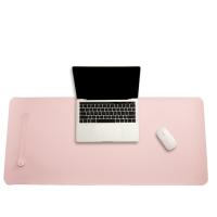 Non Slip Large Leather Mouse Pad Wear Resistant OEM ODM Supported