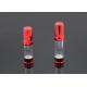 Material ABS Dispenser Pump Bottle Luxurious10ml Headwear Red