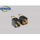 2 Pack 12vdc 40 Amp Relay 4 Pin For Motor Truck , Universal Automotive Electrical Relay 1431781 1391322 897262-833-0