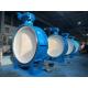 Stainless Steel Disc Carbon Steel Flanged Ball Valve Ductile Iron Body