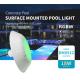 Anti UV PC ABS LED Color Changing Pool Light DMX512 Control 18W DC12V RGBW