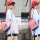 New personality fashion Hong Kong wind mobile phone bag single-shoulder slanting straddle small backpack female backpack