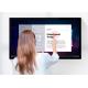 Aluminum Alloy Advertising LCD Display Touch Screen Wall Mounted Advertising Player