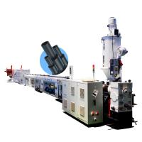 20mm - 110mm HDPE Pipe Making Machine , High Speed PE Pipe Extrusion Line