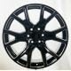 Gloss Black Milled Chevrolet Replica Wheels 2000-2021 22 Inch Tahoe Replica Wheels