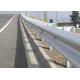Professional Highway Guard Rail With CE / ISO9000 Certificate Corrosion Resistant