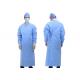 Blue M L XL Non Woven Fabric SMS Disposable Sterile Gowns
