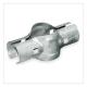 Customized Chain Link Fence Rail Clamps Hot Dipped Galvanaized Pvc Coated