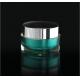Oval Shape Acrylic Cosmetic Packaging Jars Empty Face Cream Jar 15g 30g 50g
