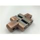 Antique Copper Concealed Piano Hinge , Outside Exterior Door Hinges