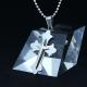 Fashion Top Trendy Stainless Steel Cross Necklace Pendant LPC309