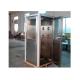 L Type Door Direction Cleanroom Air Shower With Custom Width For Clean Area