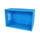 Agricultural Ventilated Plastic Folding Basket / Collapsible Plastic Crates Moisture Proof