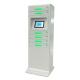 Smart Laptops Charging Station Kiosk With Coin Bill Card QR Payment Options And Remote Control
