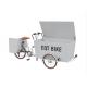 Mini 3 Wheel Electric Family Cargo Scooter With 304 Stainless Steel Worktable