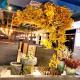 Artificial Ginkgo Biloba Tree , 2.5m Height Yellow Ginkgo Tree Customized Design