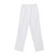 155 GSM Plain Woven Unisex Nurse White Pants Medical Uniform Anti-bacteria Wrinkle-free