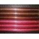 Color twill high strength Fiberglass Poles fiber tube Smooth Weave