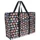 50cm Large PP Woven Shopping Bag Coating Pp Woven Bag With Long Handle