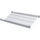 14 X 24 Chrome Plated Slanted Wire Shelving 300 LB. loading Weight , Angled Shelving Unit