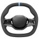Custom Fit Sports Design Suede Steering Wheel Cover for BMW 5 Series E46 F30 X6 I8 E60