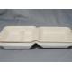 8 9 3 Compartment Biodegradable Food Boxes Bagasse Hinged Container