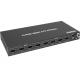 18Gbps 4k HDMI HDCP 2.2 4x4 Video Switcher Metal Enclosure