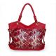 Lady Style New Soft Red Lady Genuine Leather Shoulder Bag Handbag #2733