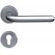 Round End Tubular Level Stainless Steel Door Handles For Metal Door