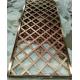 hot sale china 304 bronze color stainless steel partition screens room dividers